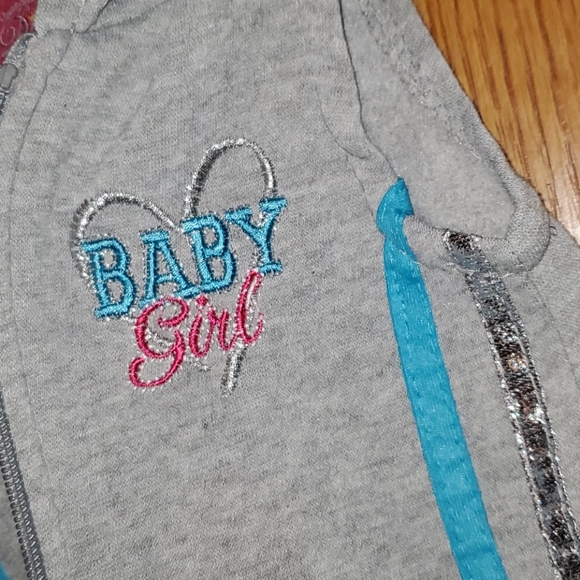 12MOS DIVA BABY GIRL VEST SILVER SHINE - Picture 1 of 8